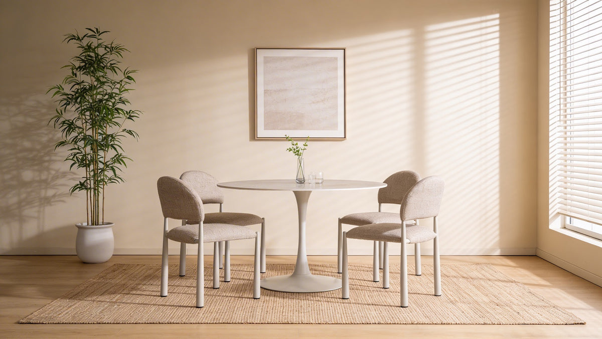 Scandi Large Dining Table Rocky - image 5