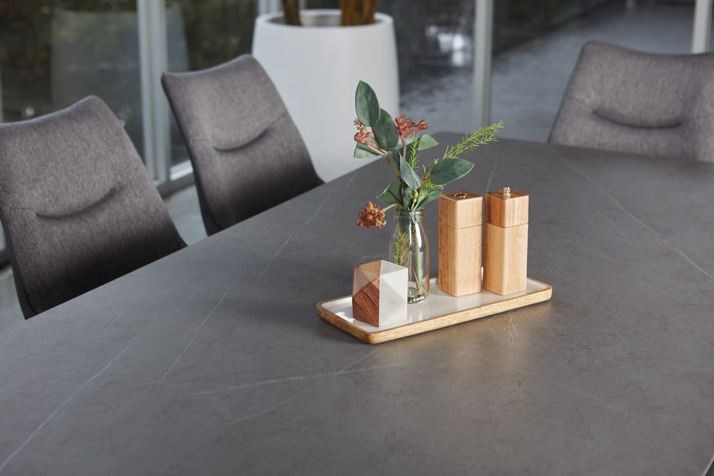Magnate Large Dining Table Cement Ceramic - image 3
