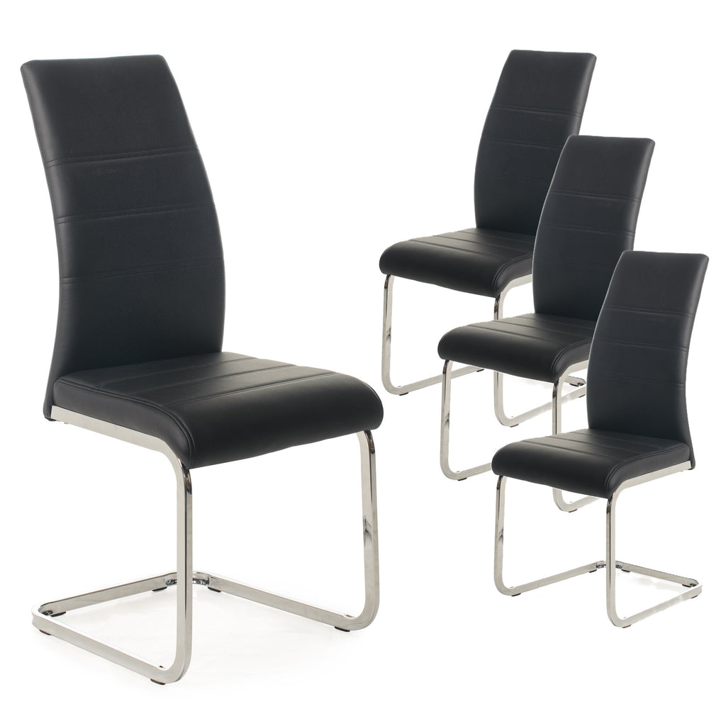Chara Dining Chair Black (Set of 2) - image 6