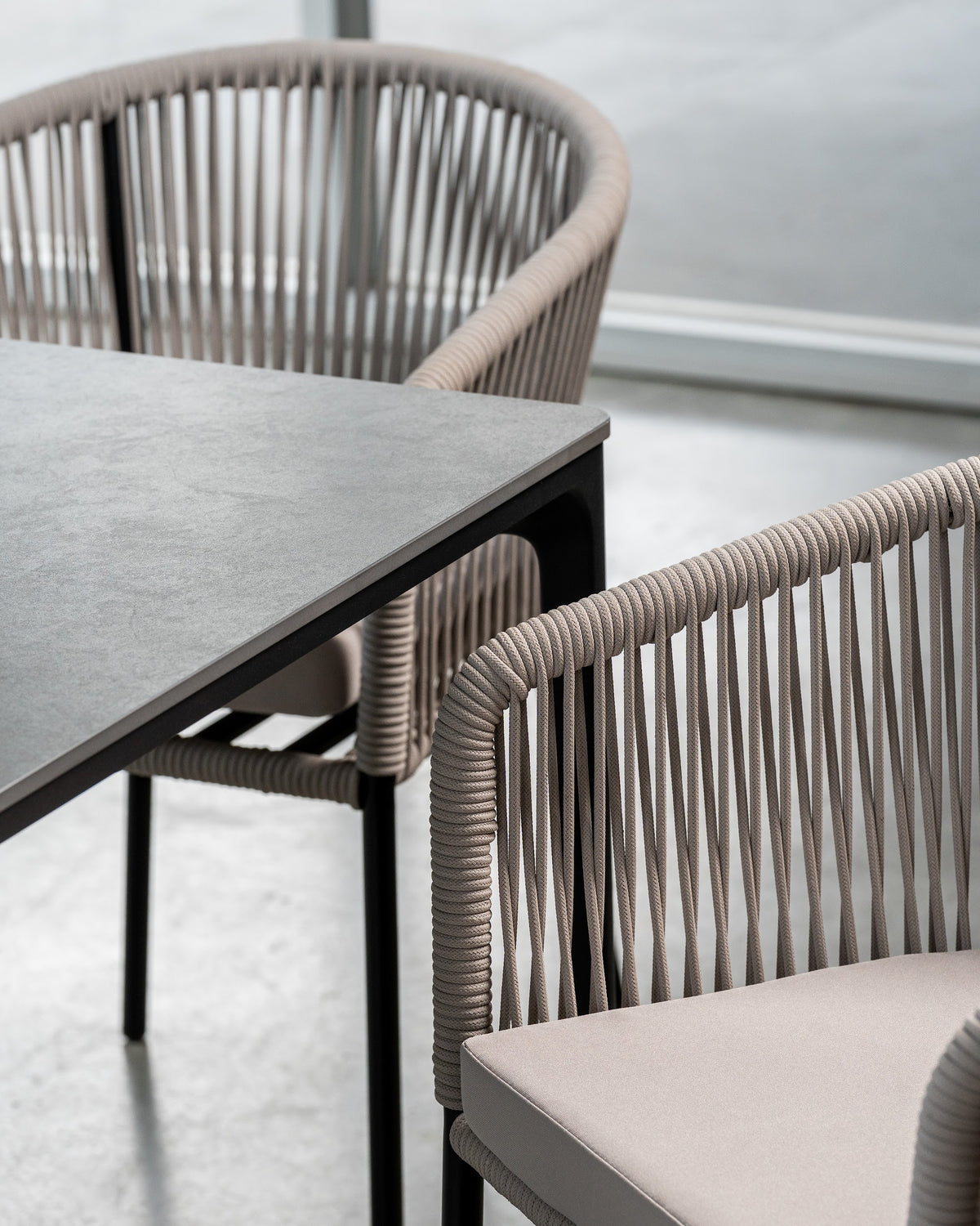 Magnate Dining Table Grey Stone Ceramic - image 29