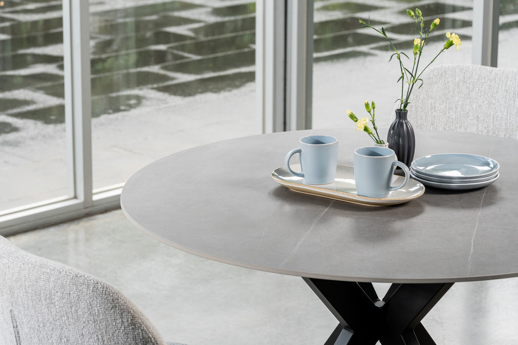Venice Round Dining Table Bulgarian Grey - image 39