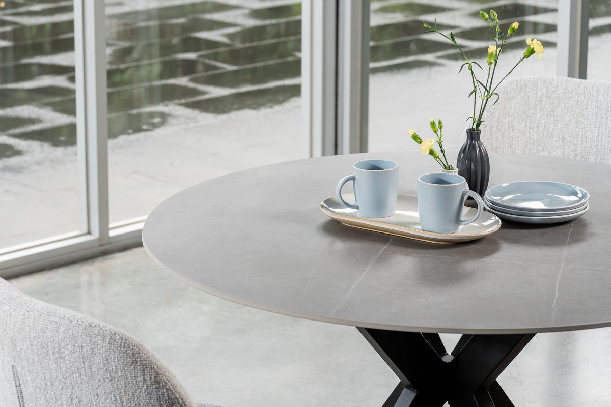 Venice Round Dining Table Bulgarian Grey - image 39