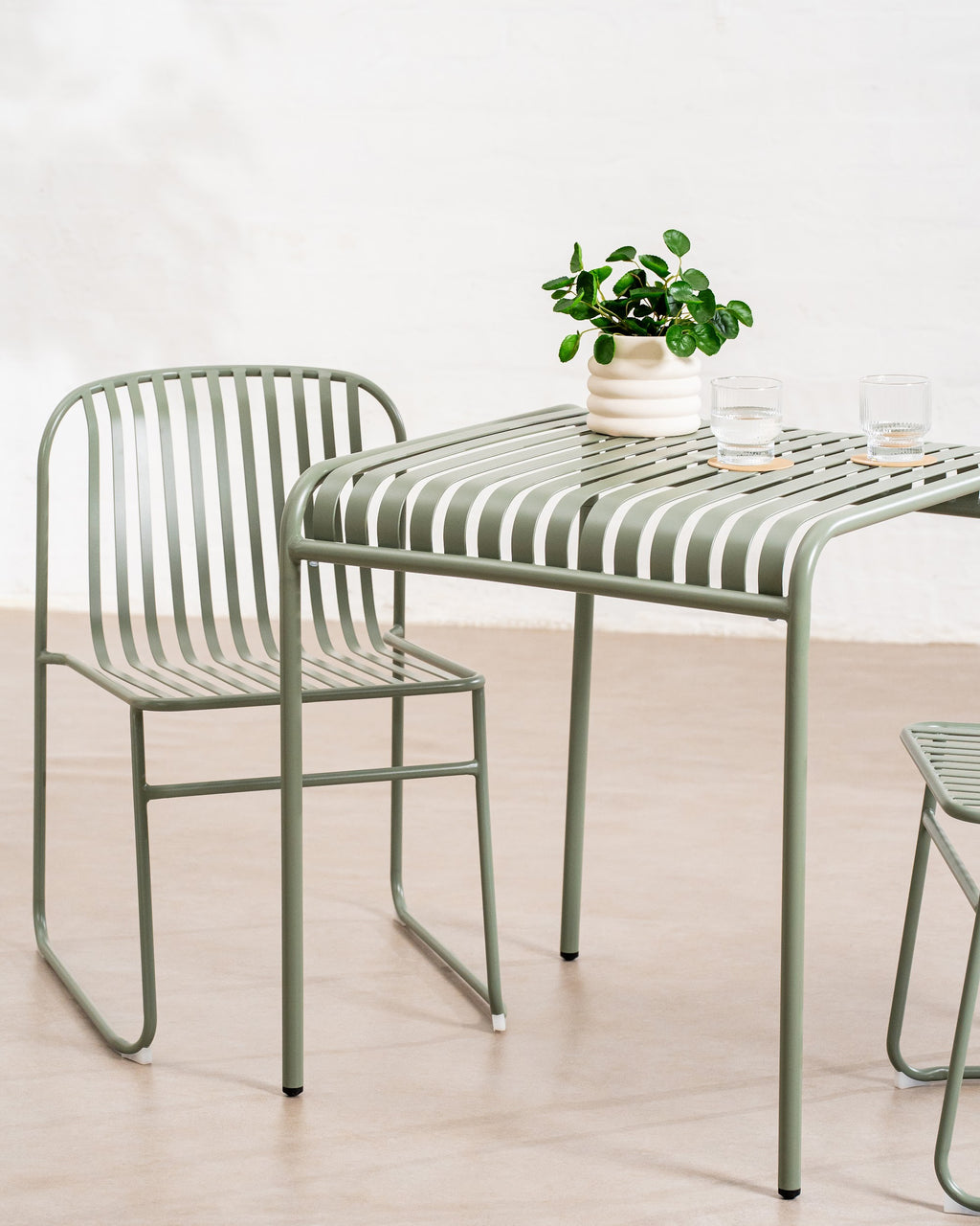Swiss Small Dining Table Thyme Green - image 10