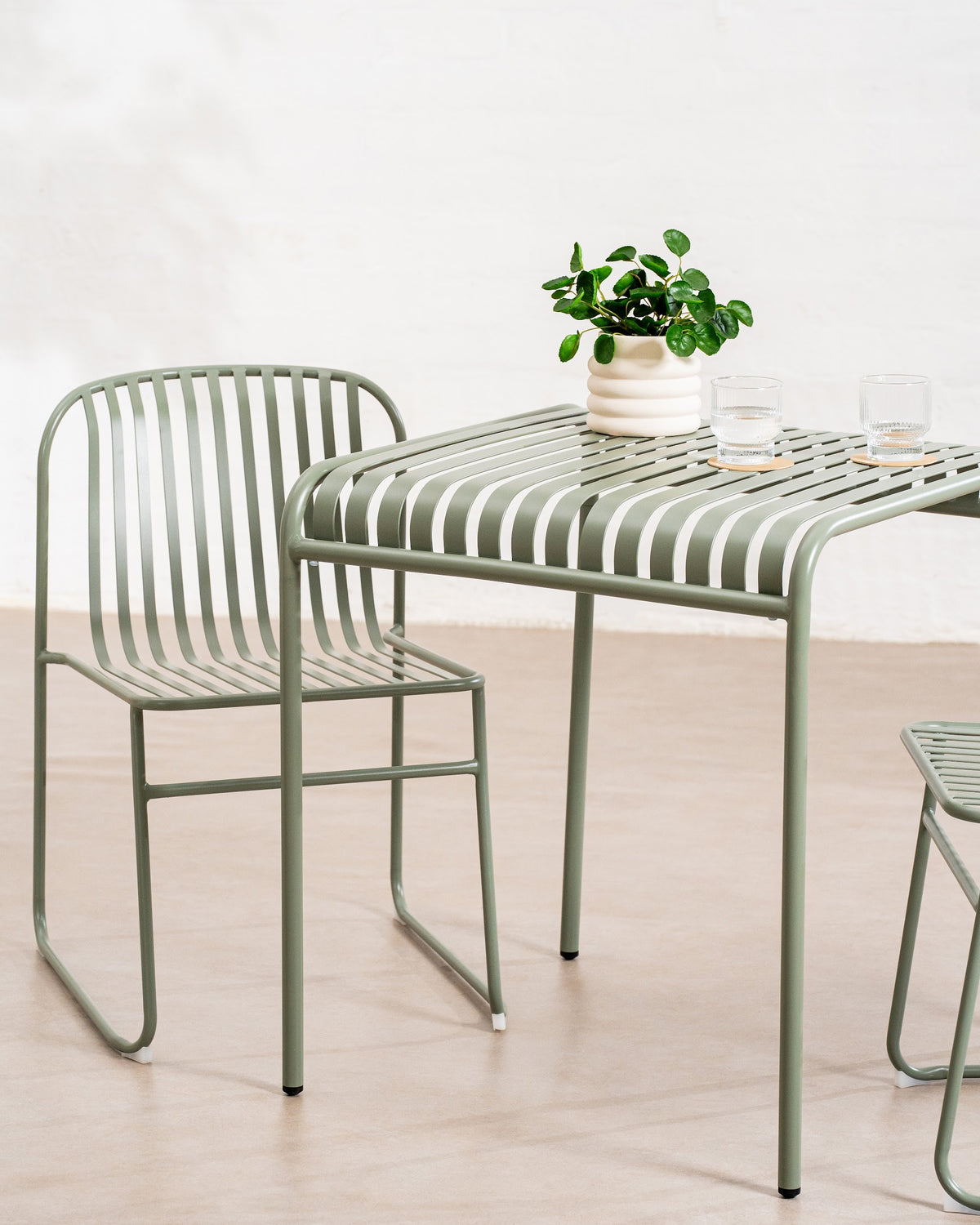 Swiss Small Dining Table Thyme Green - image 10
