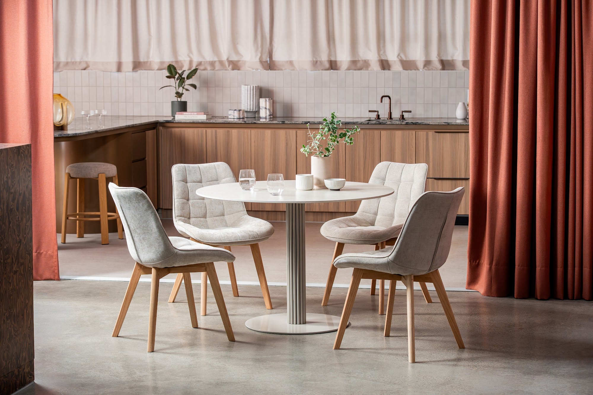 Forest Dining Chair Taupe / Natural (Set of 2) - image 2