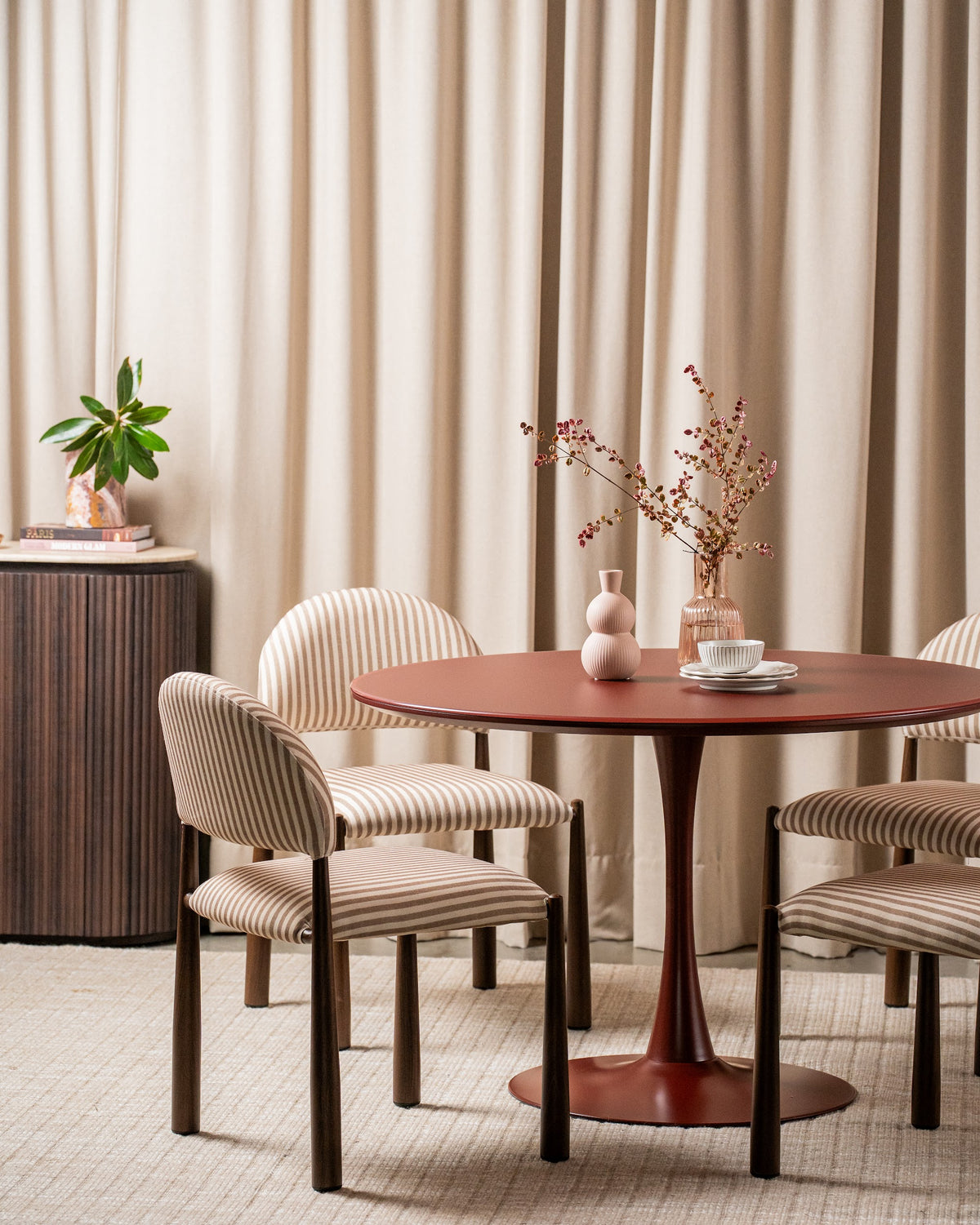 Elan Dining Table Matte Plum - image 9