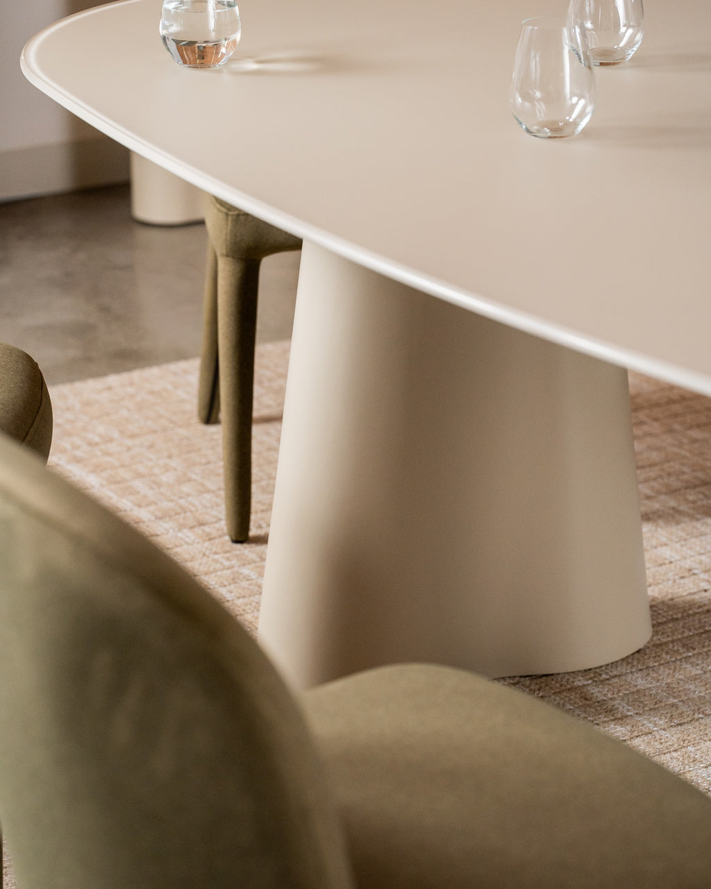 Portofino Dining Table Matte Tofu - image 14