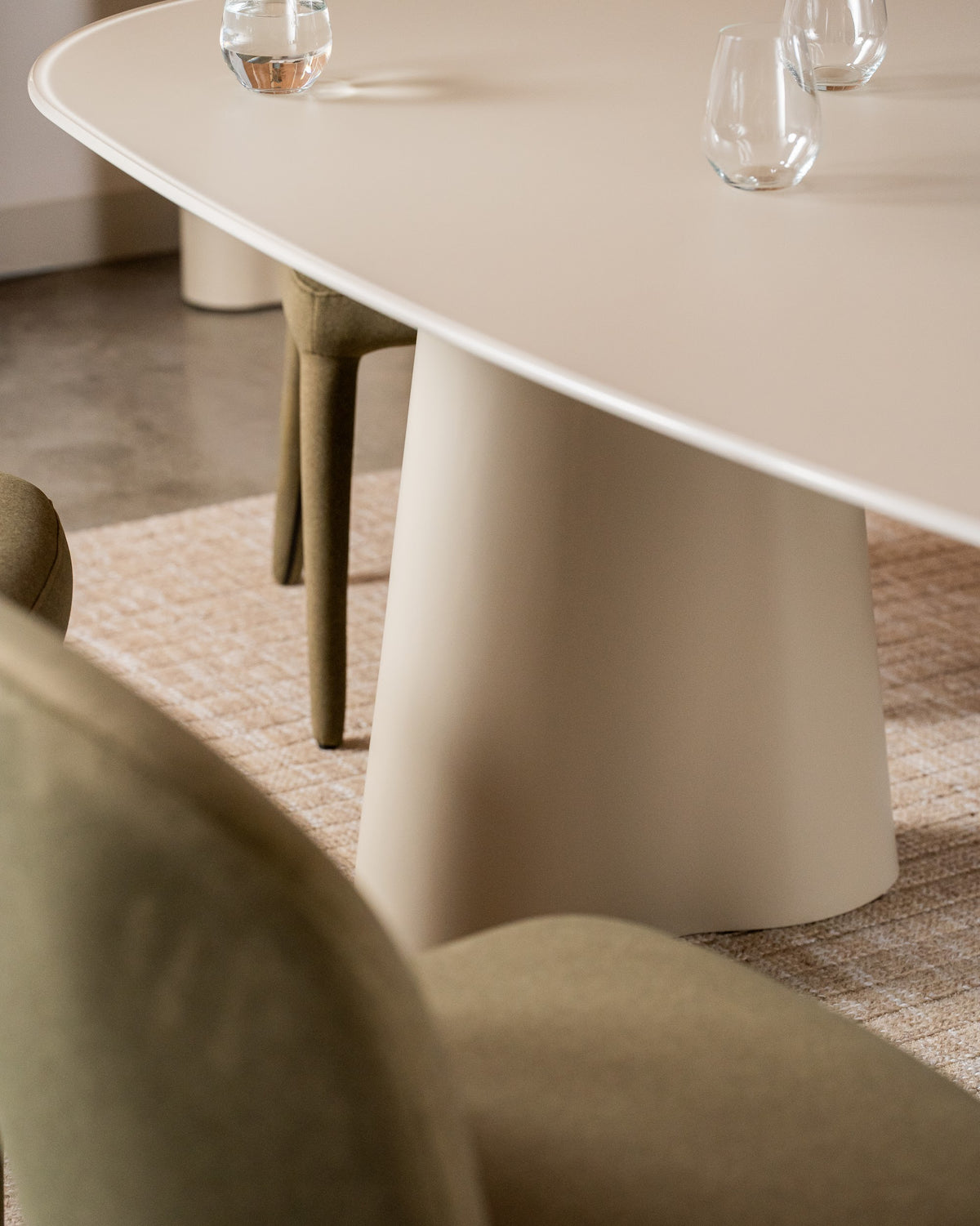 Portofino Dining Table Matte Tofu - image 14