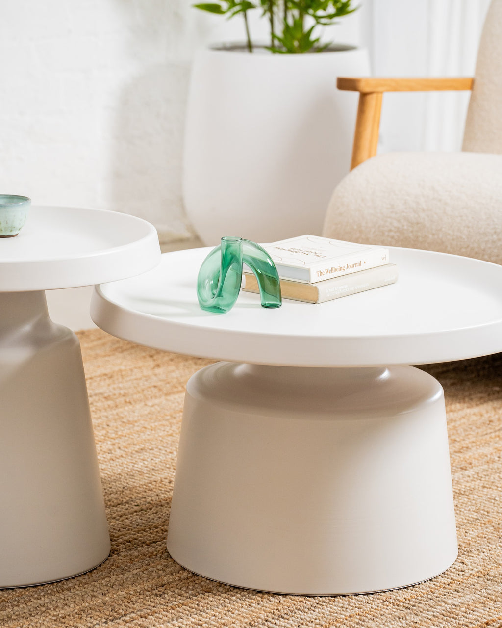 Fendi Coffee Table Set White - image 7