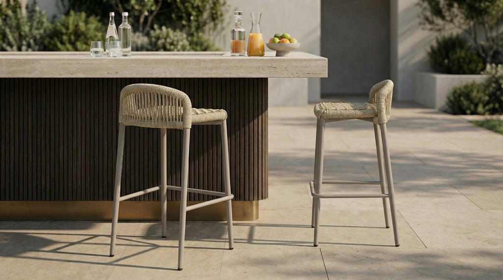 Kingston Bar Stool Champagne (Set of 2) - image 9