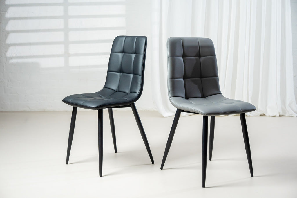 Jack Dining Chair Charcoal (Set of 4)