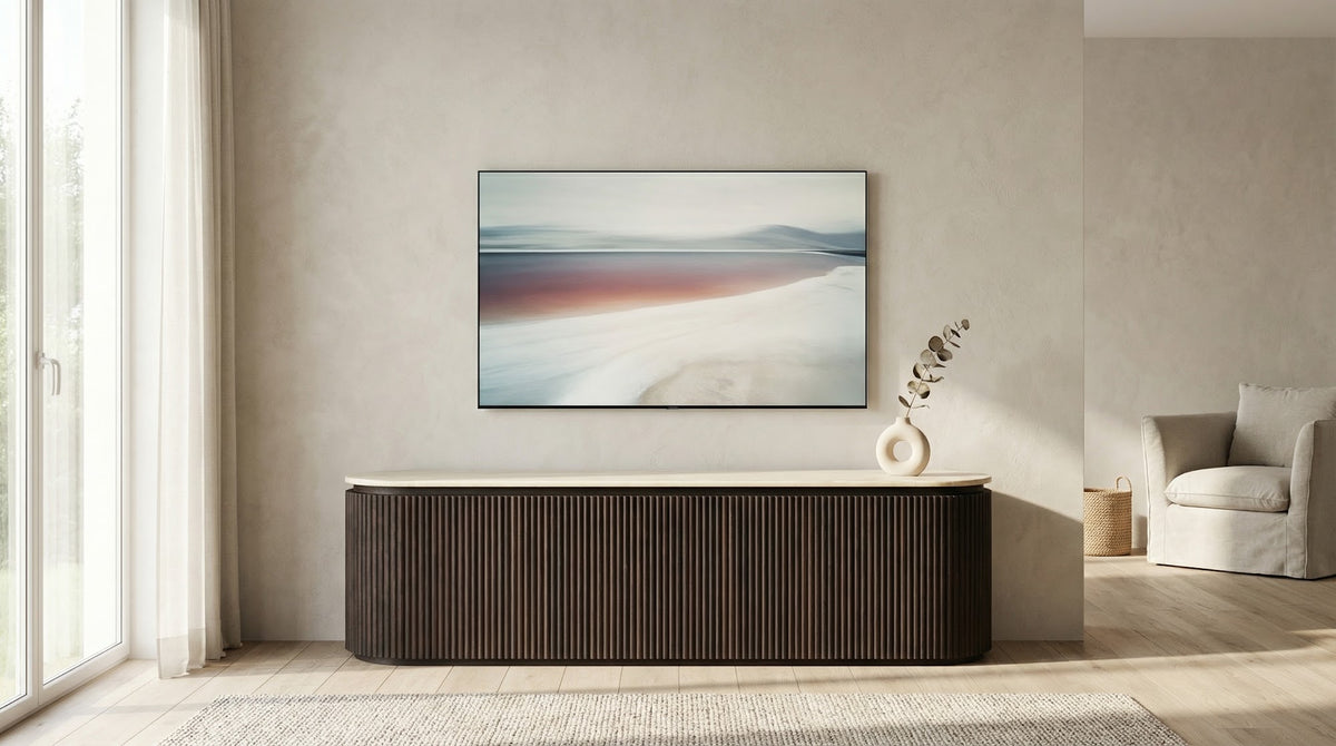 Crete TV Unit Travertine - image 4