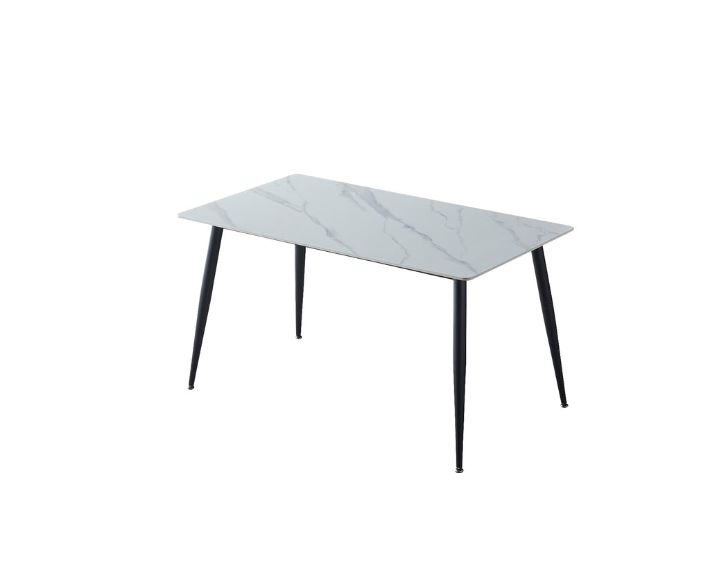 Bentley Dining Table Snow White Ceramic - image 6