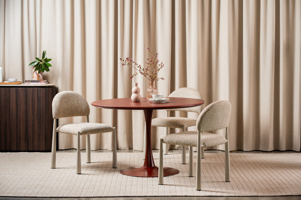 Elan Dining Table Matte Plum - image 3