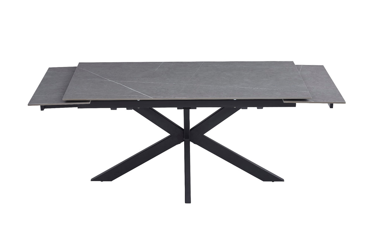 Newcastle Extension Dining Table Bulgarian Grey Ceramic - image 16