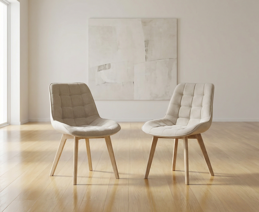 Forest Dining Chair Taupe / Natural (Set of 2) - image 7