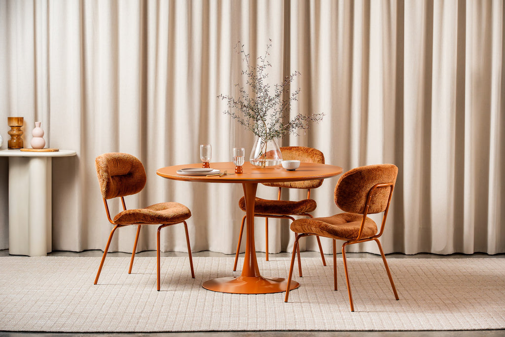 Elan Dining Table Matte Pumpkin - image 11