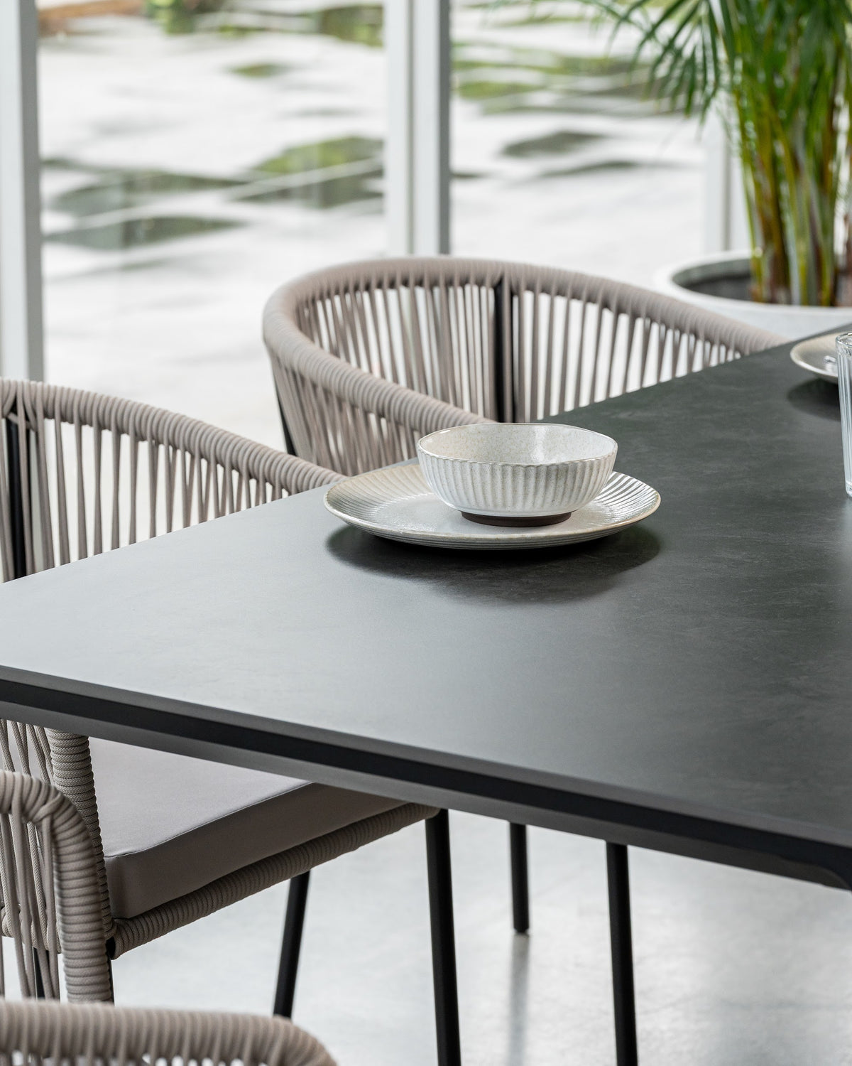 Magnate Dining Table Grey Stone Ceramic - image 30