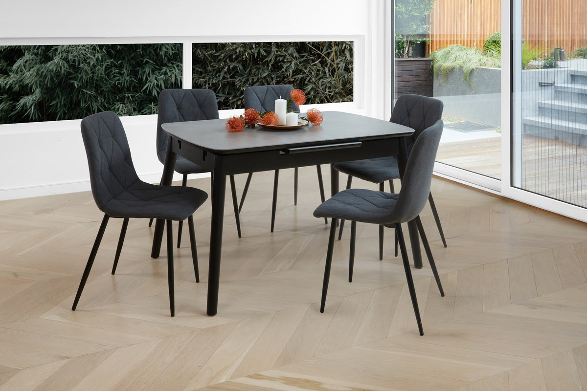 Mila Extension Dining Table Greystone Ceramic - image 12