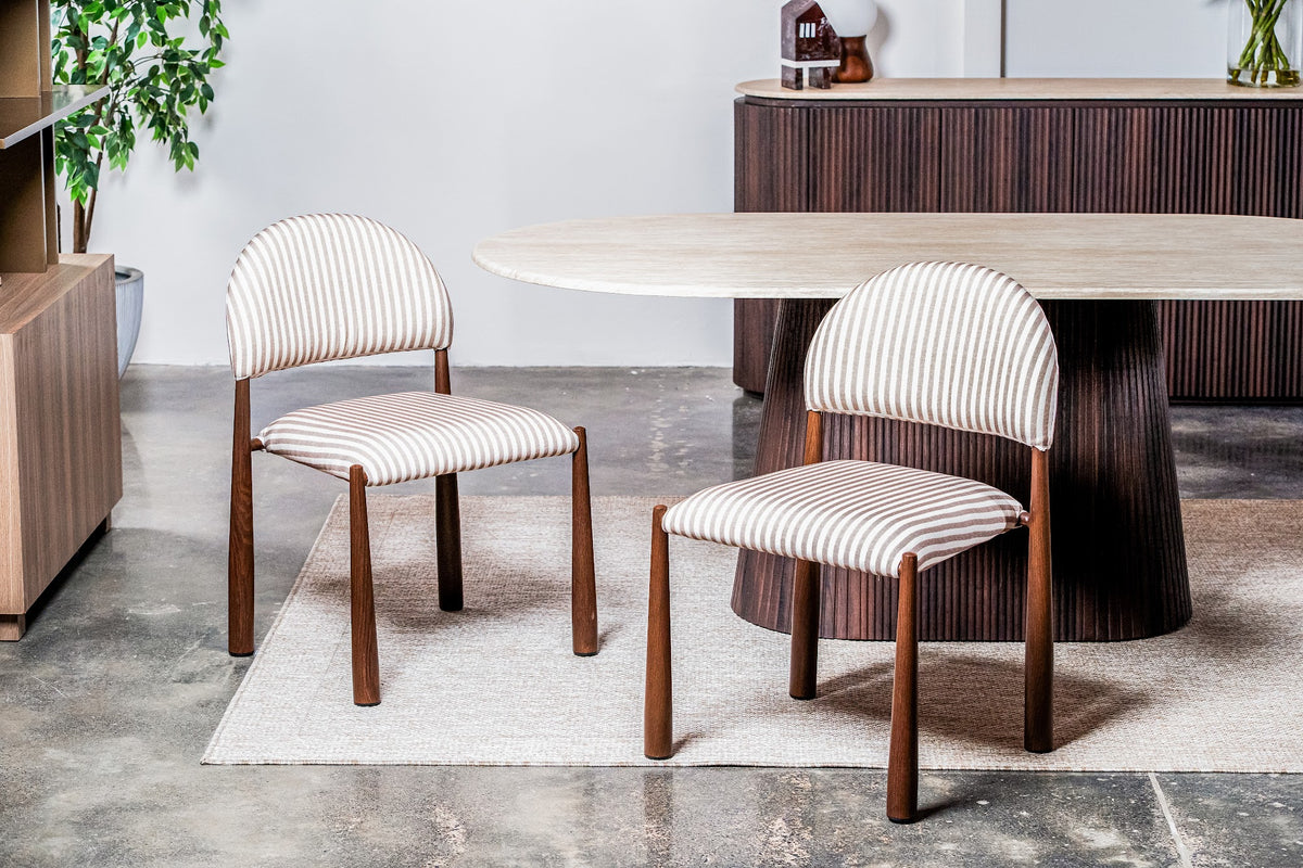 Egypt Dining Chair Beige / Walnut - image 17