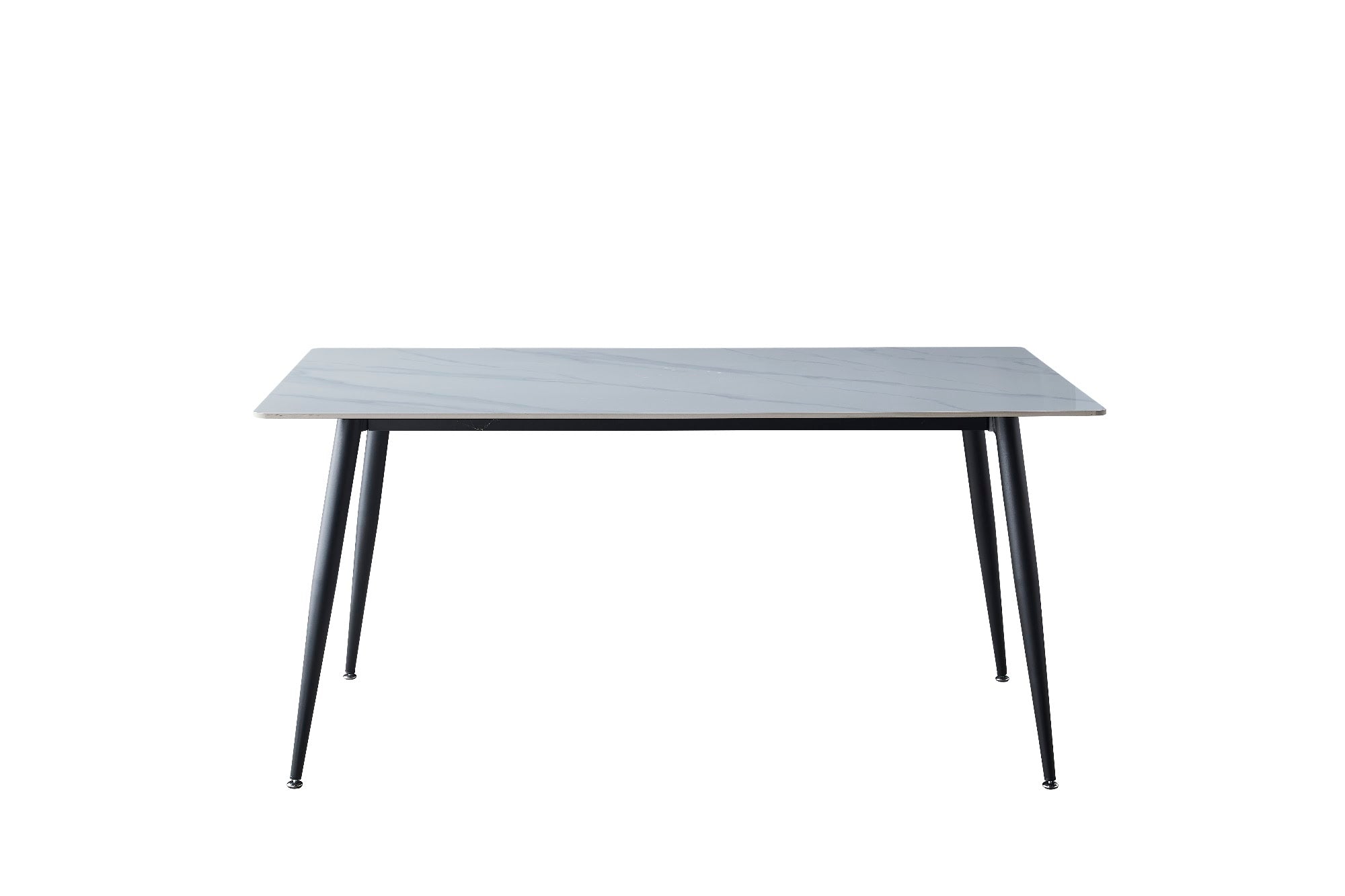 Bentley Large Dining Table Snow White Ceramic