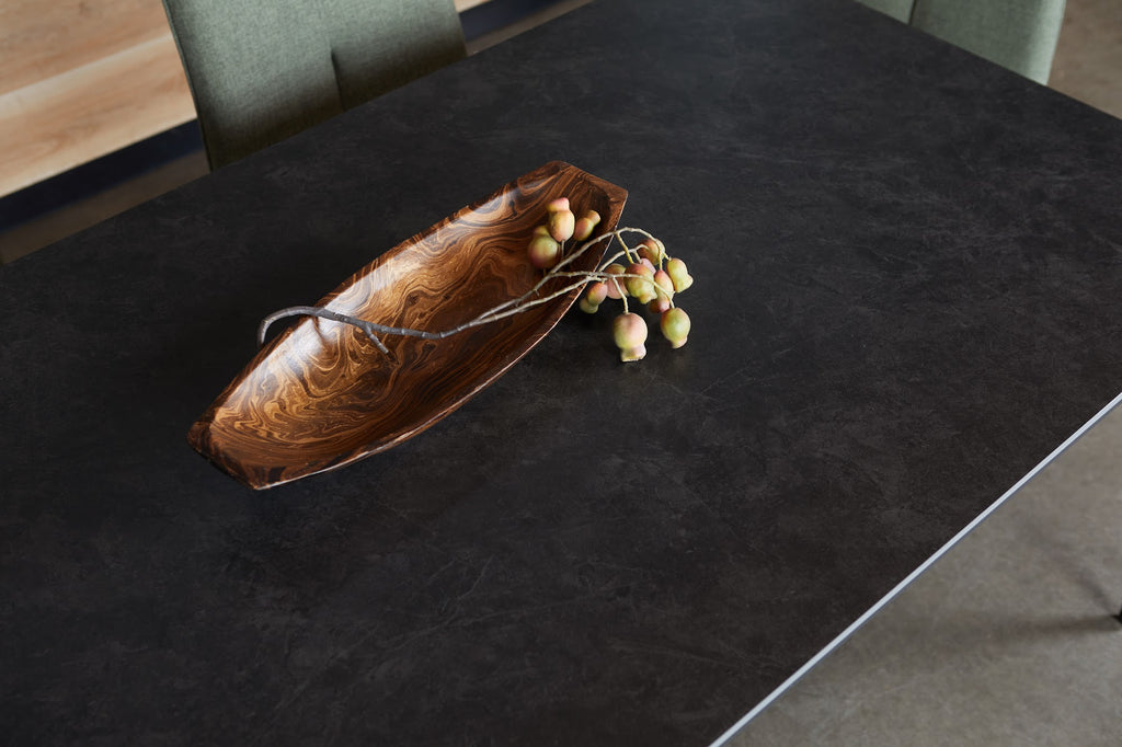 Magnate Dining Table Grey Stone Ceramic - image 3