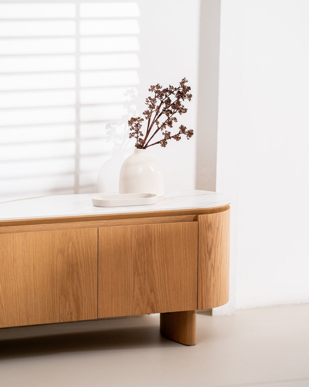 Lucerne TV Unit Natural With Ceramic - image 6