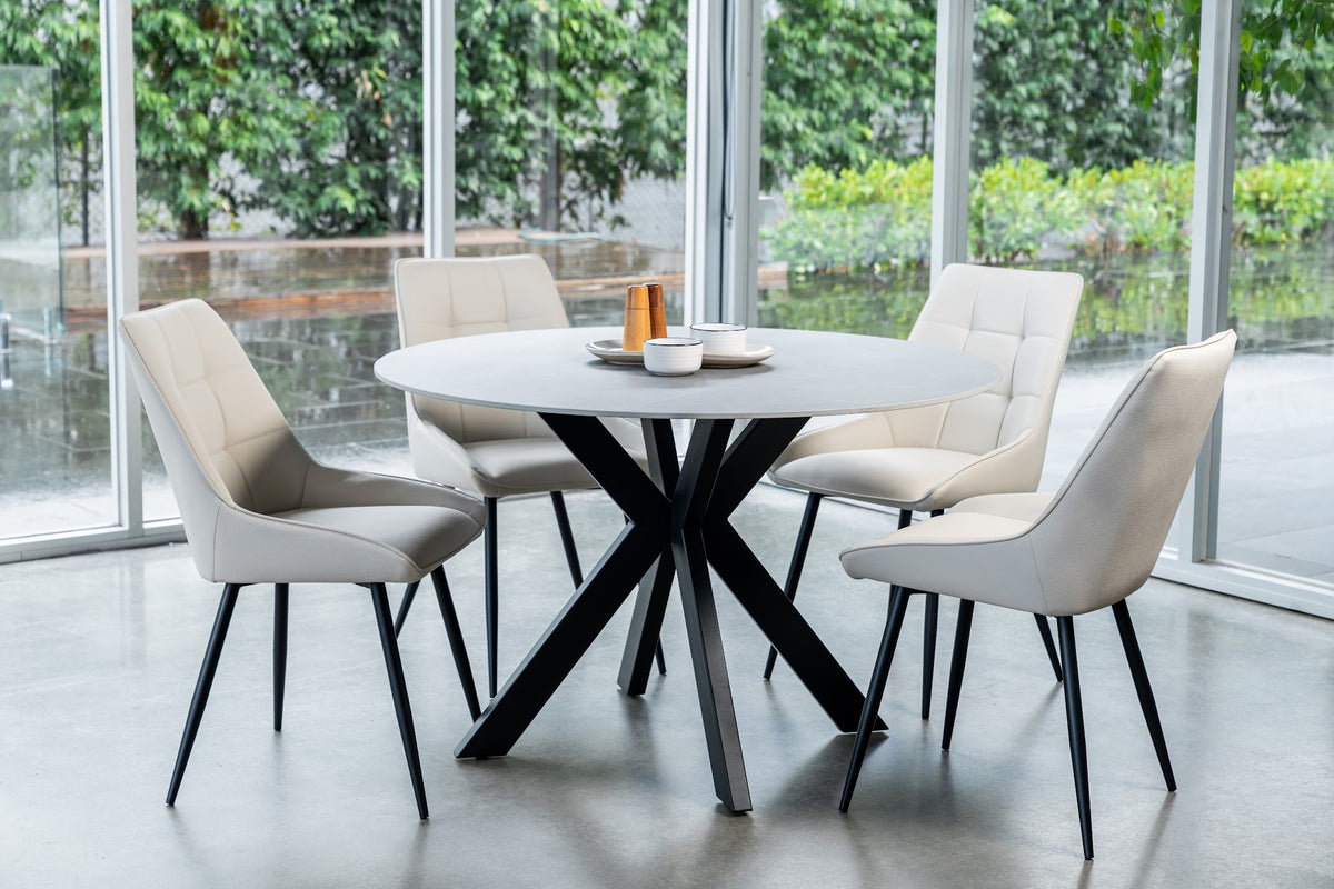 Venice Round Dining Table Bulgarian Grey - image 41