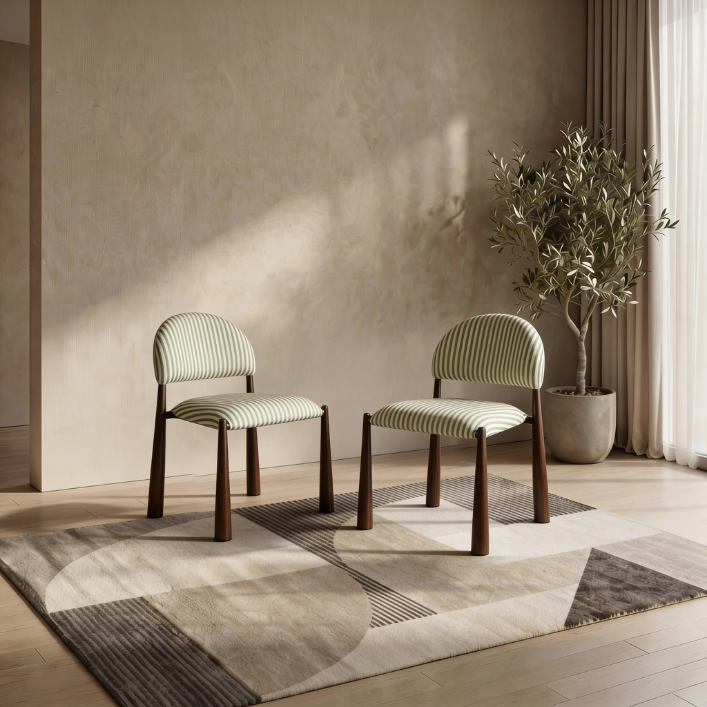 Egypt Dining Chair Moss / Walnut - image 13