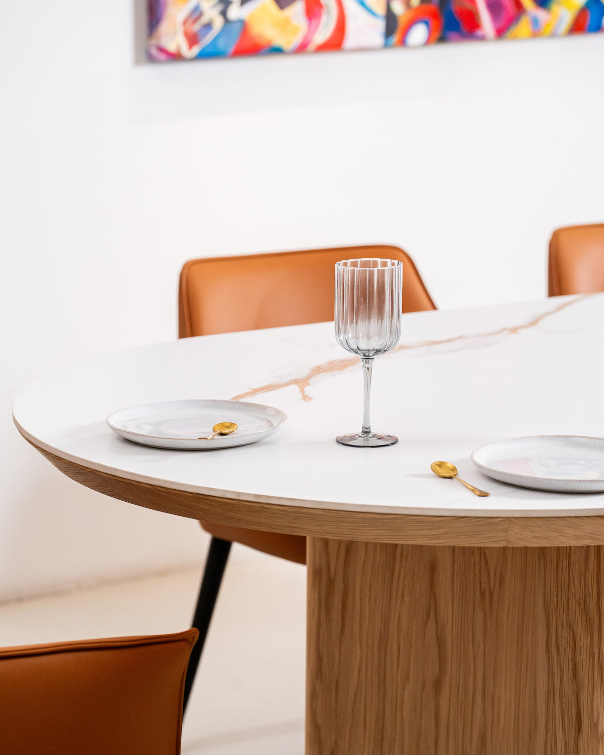 Lucerne Large Dining Table Natural With Ceramic - image 12