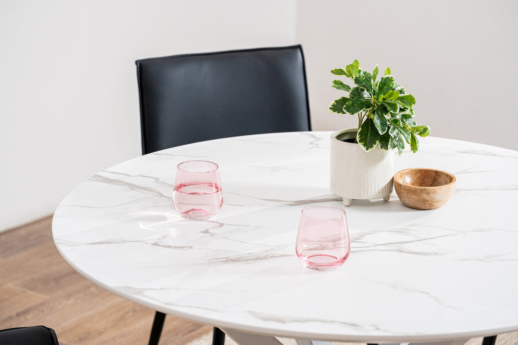 Villa Dining Table White Marble - image 20