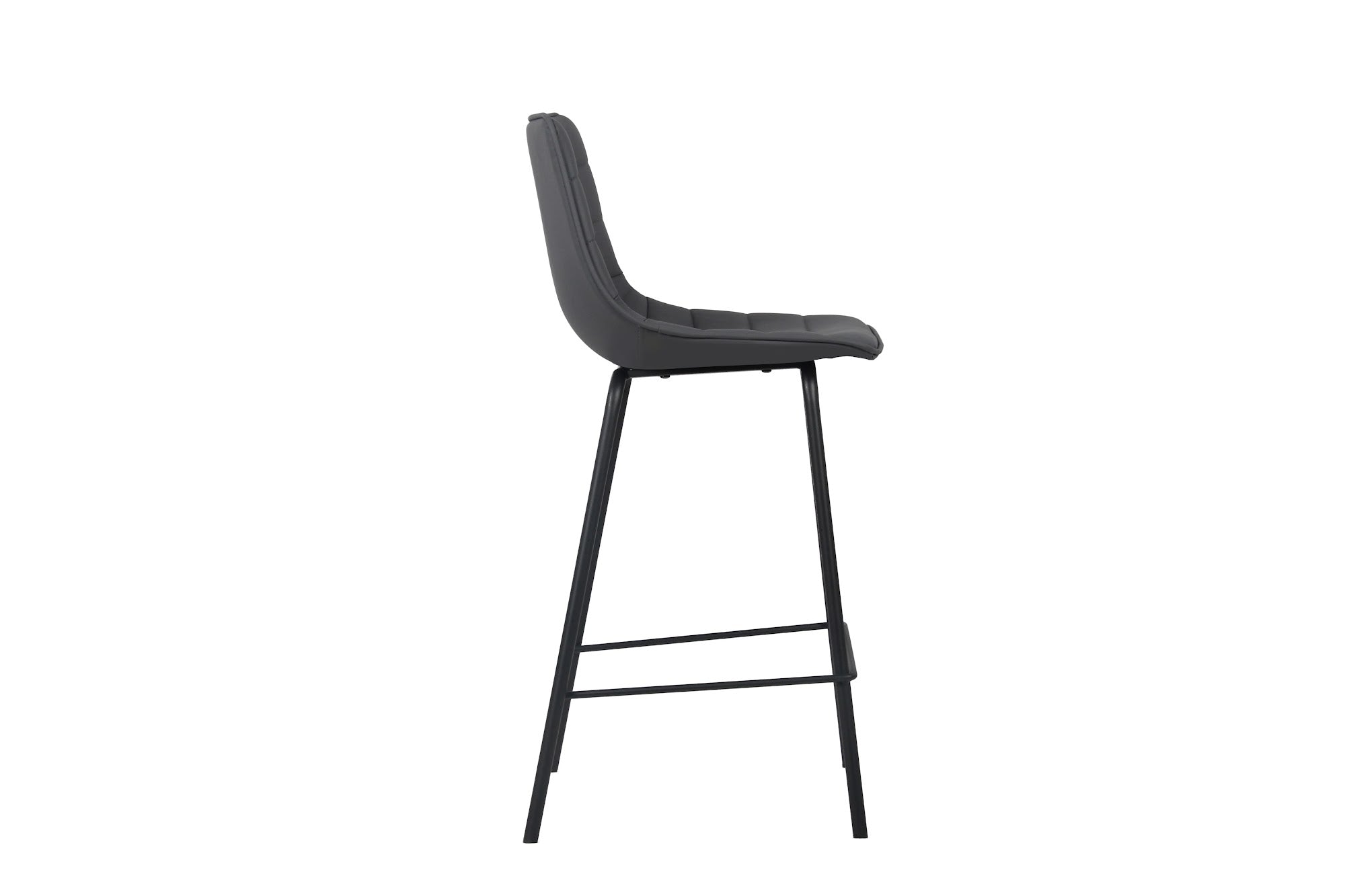 Cali Bar Stool Charcoal (Set of 2) - image 3