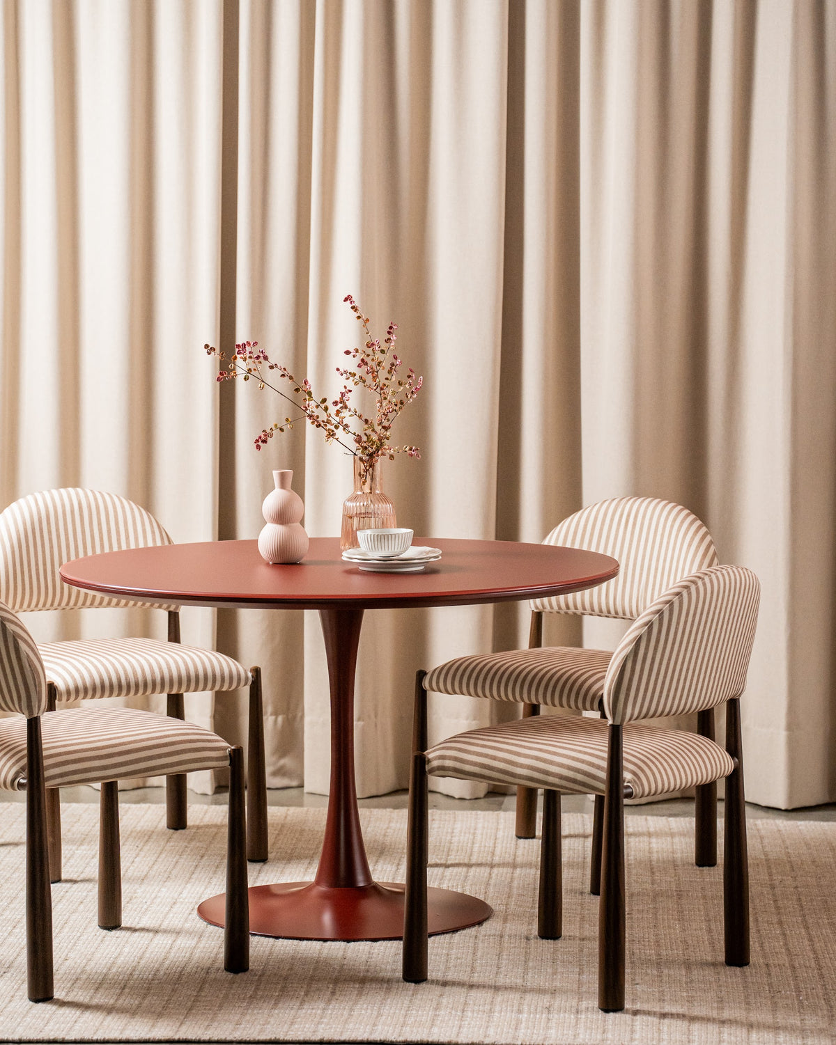 Elan Dining Table Matte Plum - image 8