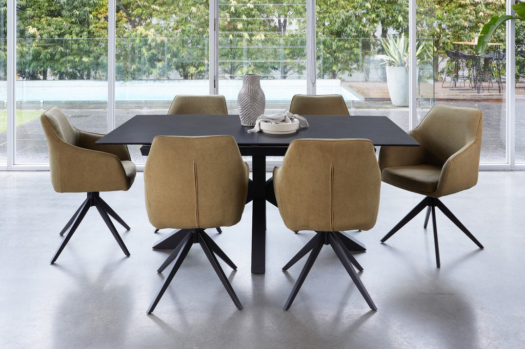 Oscar Rotation Dining Chair Olive (Set of 2) - image 14