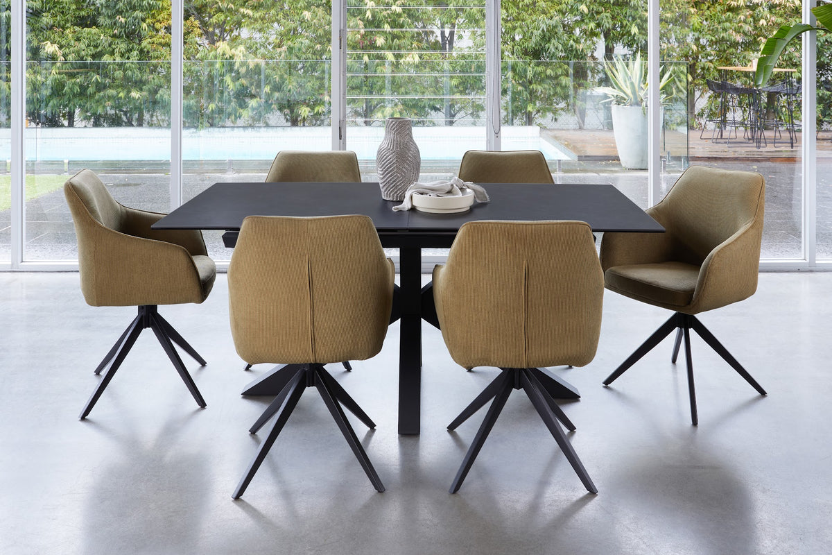 Oscar Rotation Dining Chair Olive (Set of 2) - image 14
