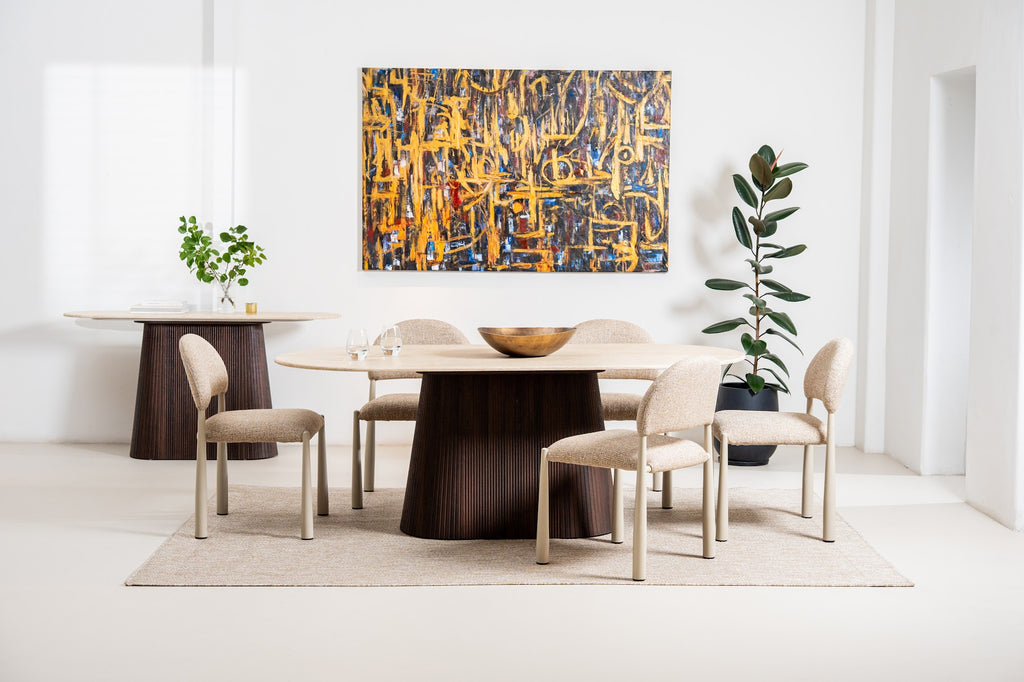 Crete Dining Table Travertine - image 5
