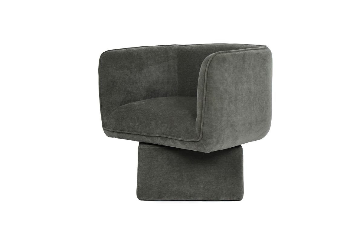 Chloe Swivel Occasional Chair Olive - image 4