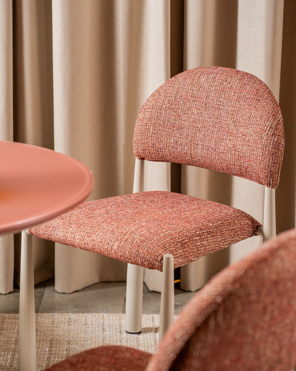 Positano Dining Table Matte Dusty Rose - image 16