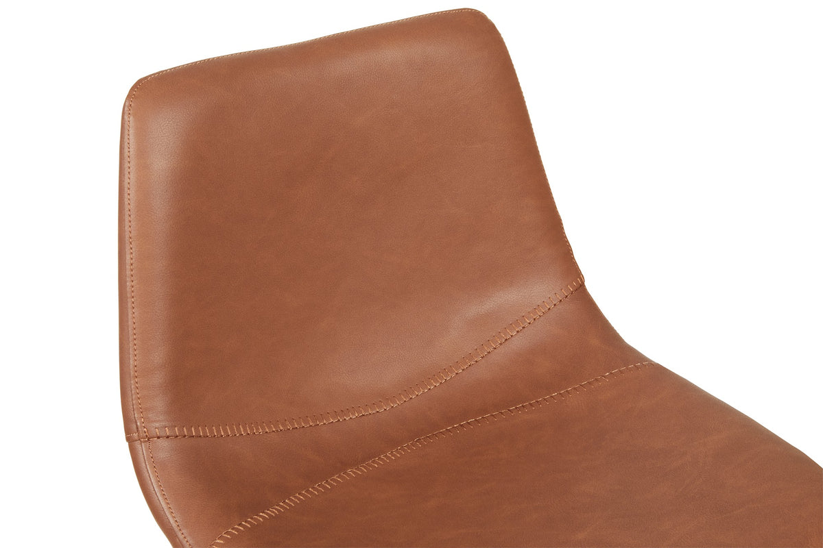 Hugo Bar Stool Cognac (Set of 2) - image 2