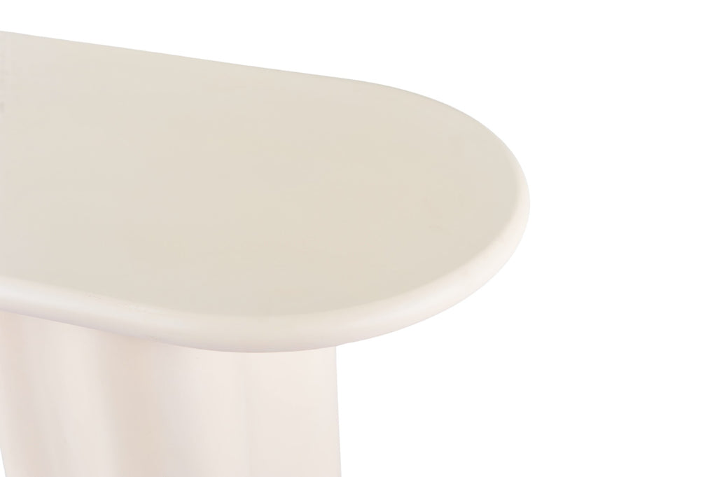 Coastal Console Table Pebble - image 10