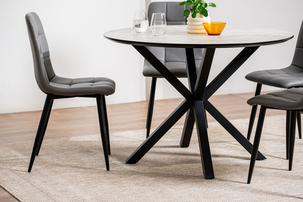 Jack Dining Chair Charcoal (Set of 4) - image 15