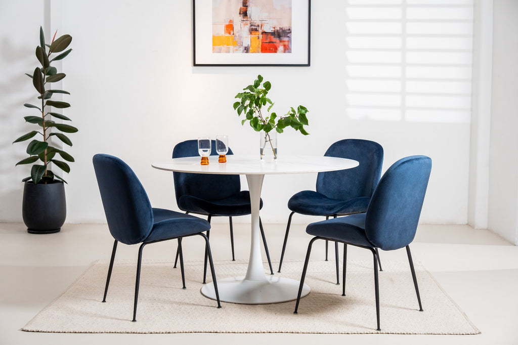 Scandi Large Dining Table Snow White - image 3