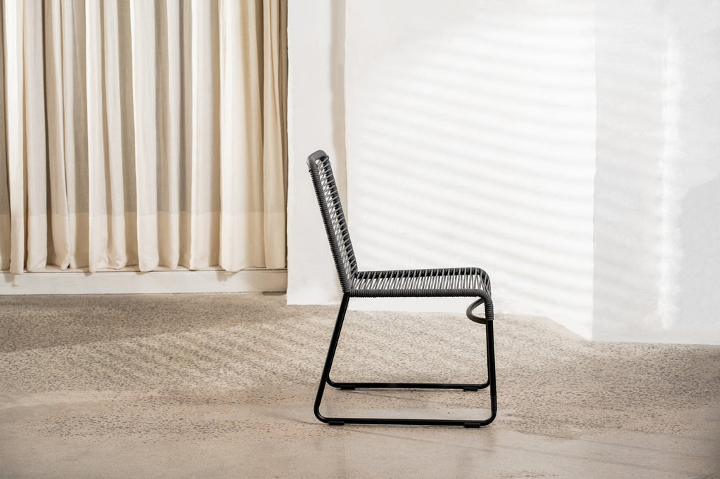 Lido Outdoor Chair Charcoal (Set of 2) - image 7