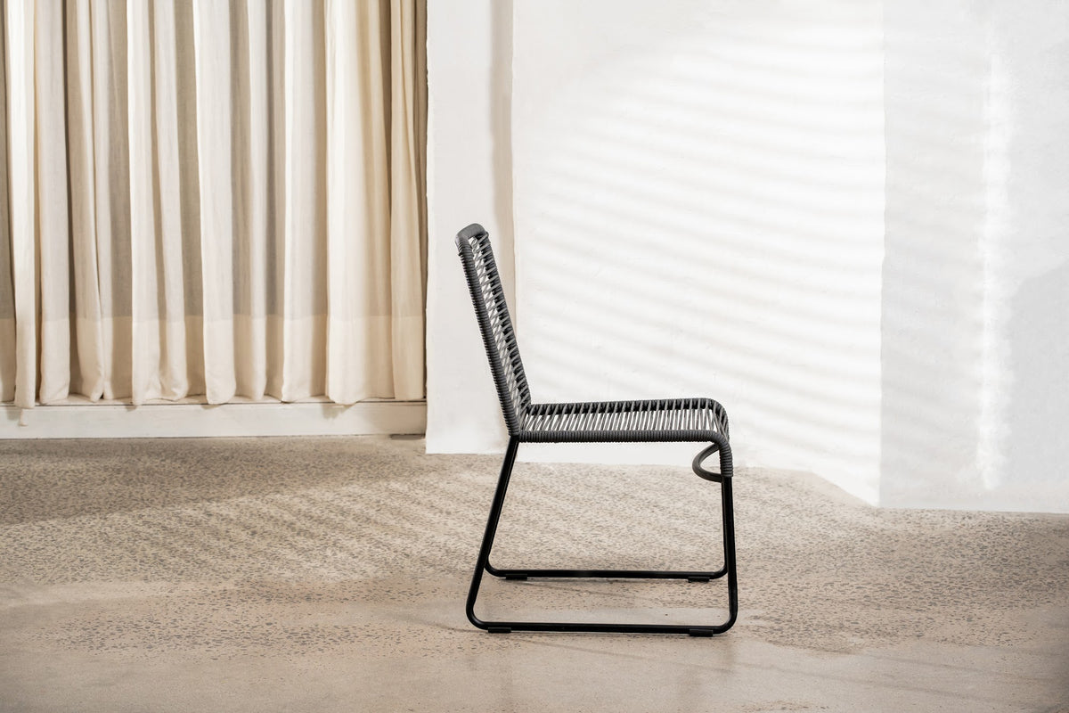 Lido Outdoor Chair Charcoal (Set of 2) - image 7