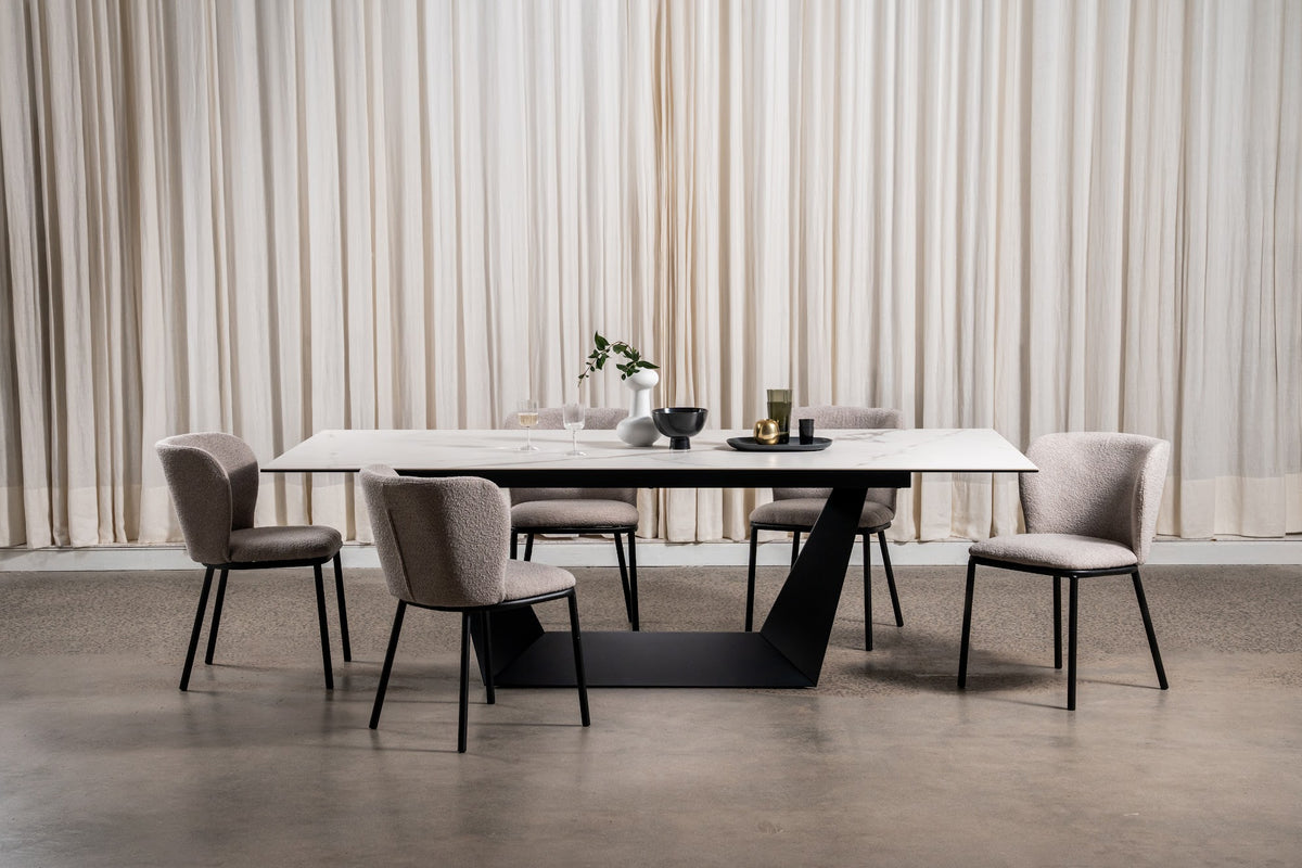 Symphony Fixed Dining Table Marmo Ceramic - image 14
