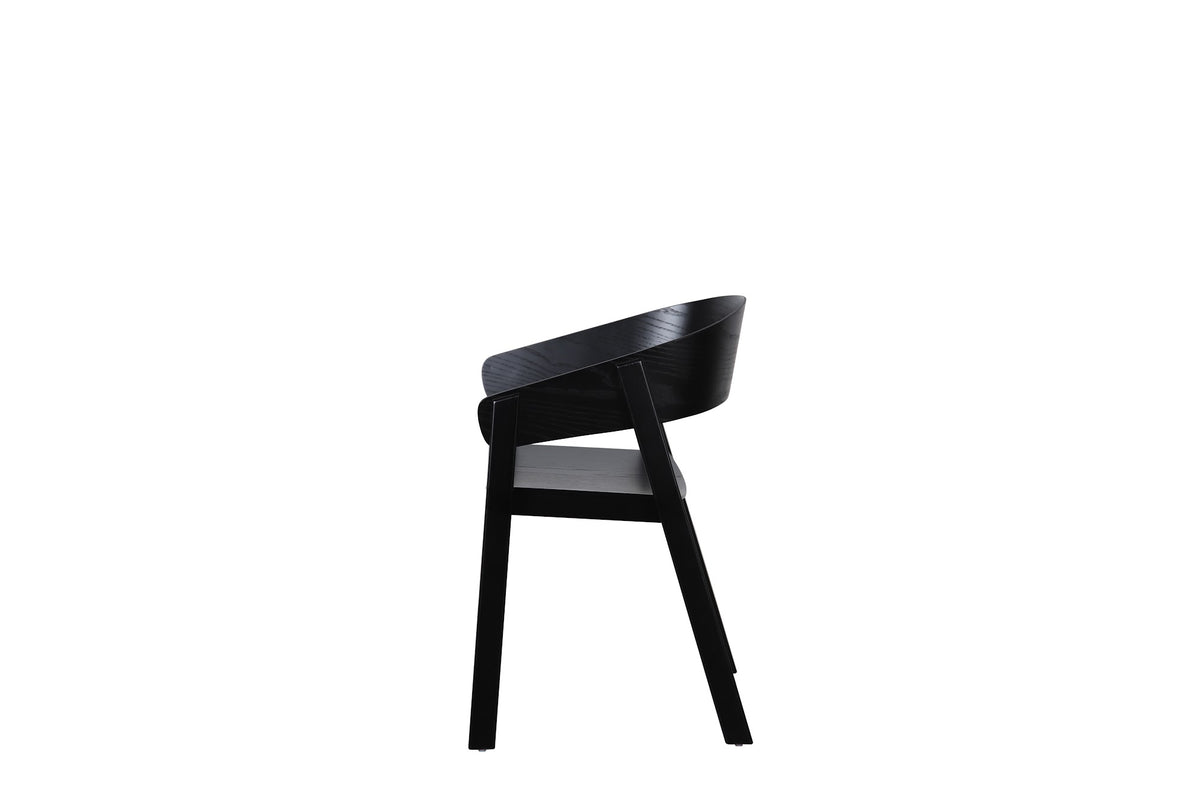 Hendriks Dining Chair Black (Set of 2) - image 2