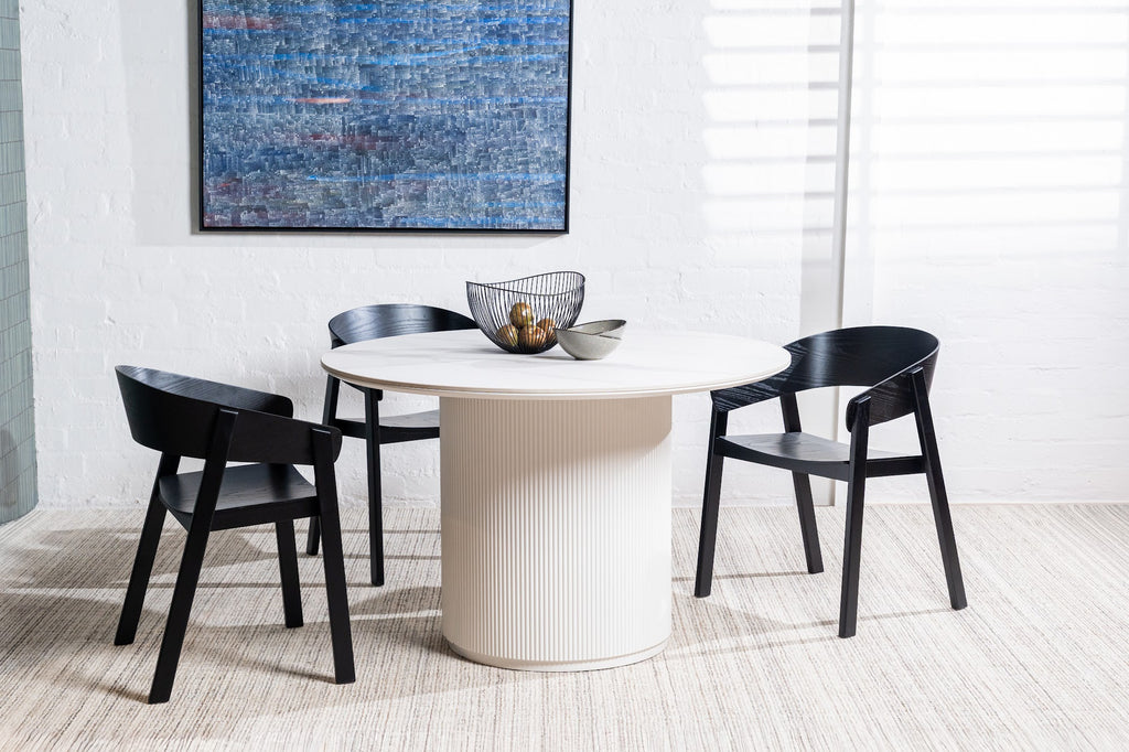 Windsor Dining Table Snow White Ceramic - image 60