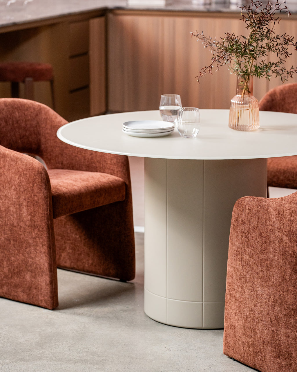 Rimini Dining Table Matte Tofu - image 7