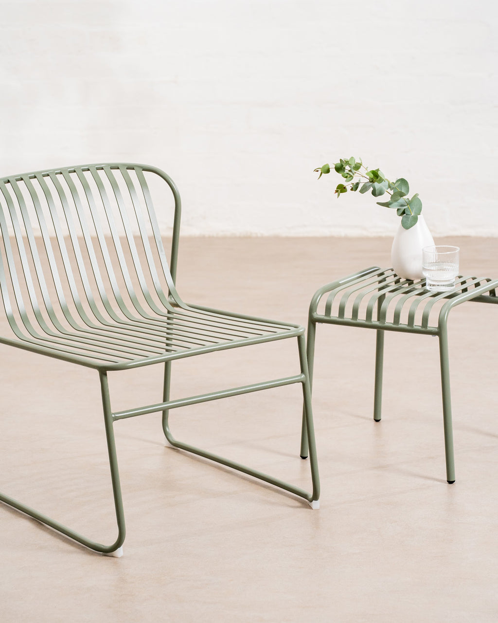 Swiss Side Table Thyme Green - image 2