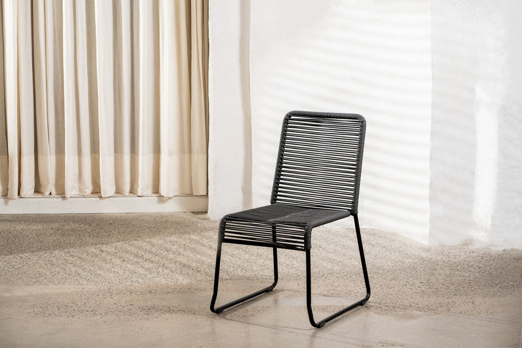 Lido Outdoor Chair Charcoal (Set of 2) - image 6